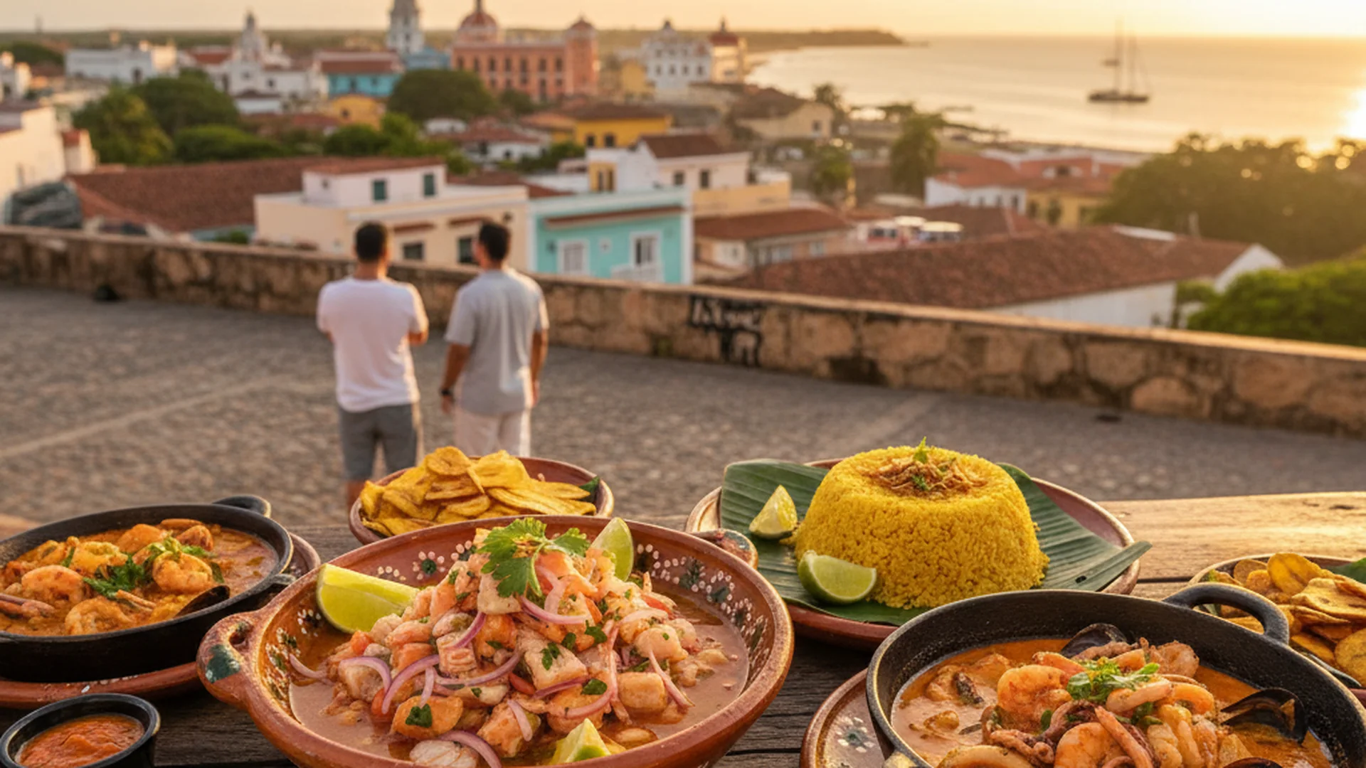 Caribbean ingredients and traditional cooking