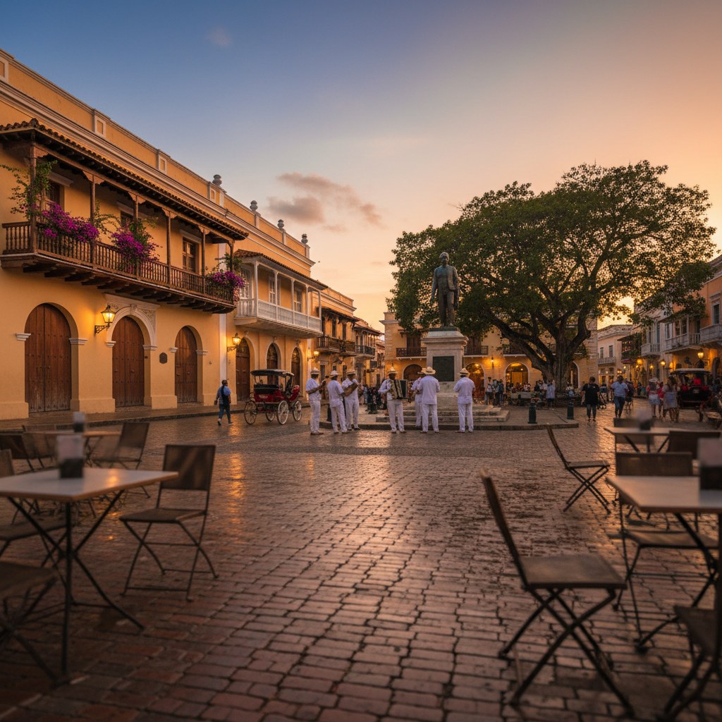 Plaza Santo Domingo, Cartagena